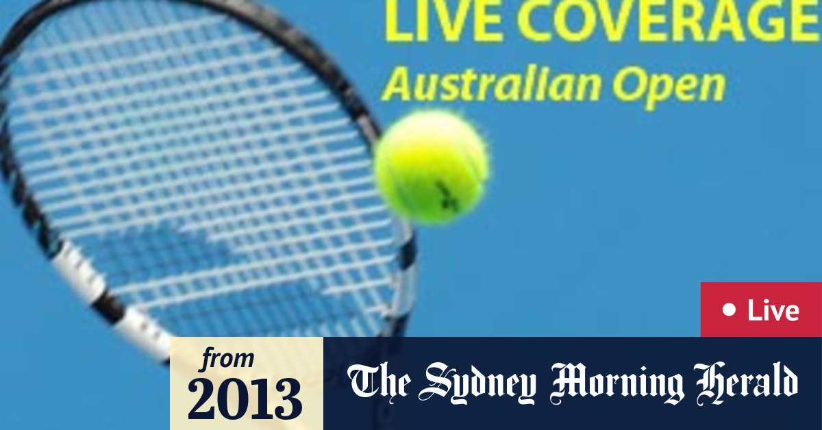 Live tennis commentary 2013 Australian Open, day eight